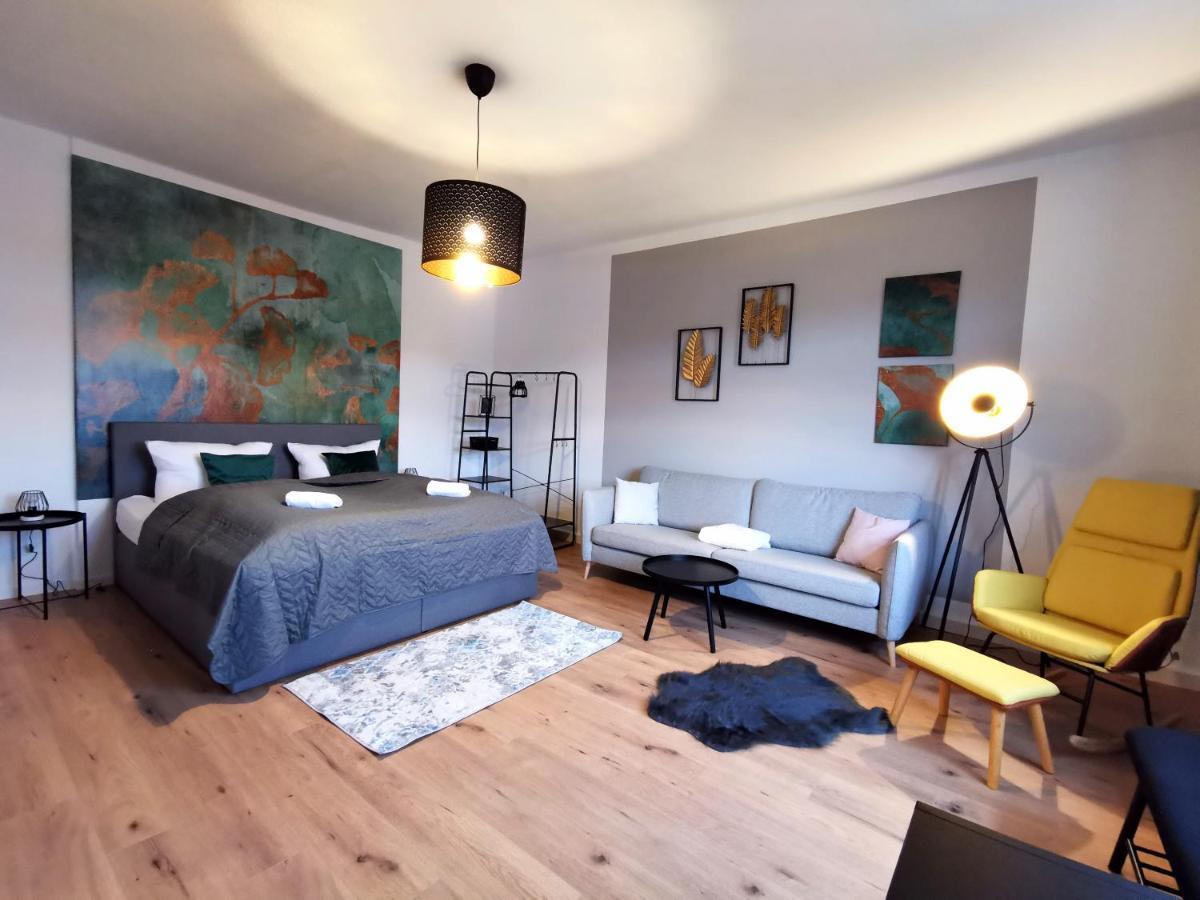 Bohnapartments Ega Stadtblick - Garten - Wlan - Naehe Theater Ega Und Messe Erfurt Ngoại thất bức ảnh