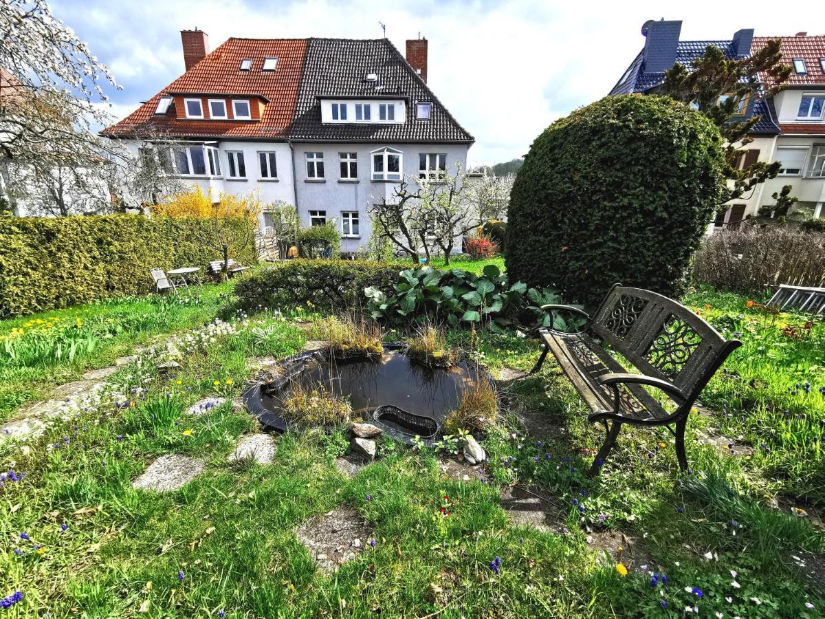 Bohnapartments Ega Stadtblick - Garten - Wlan - Naehe Theater Ega Und Messe Erfurt Ngoại thất bức ảnh