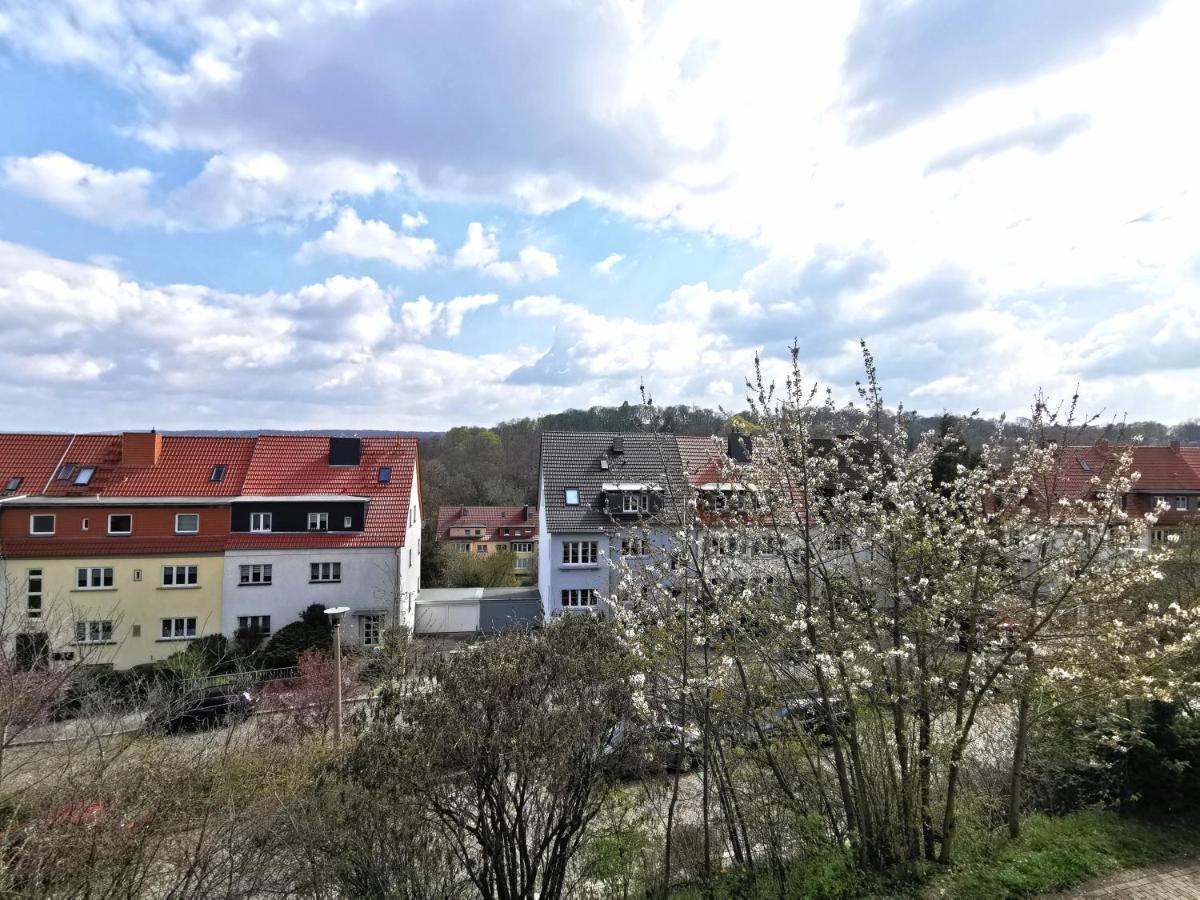 Bohnapartments Ega Stadtblick - Garten - Wlan - Naehe Theater Ega Und Messe Erfurt Ngoại thất bức ảnh